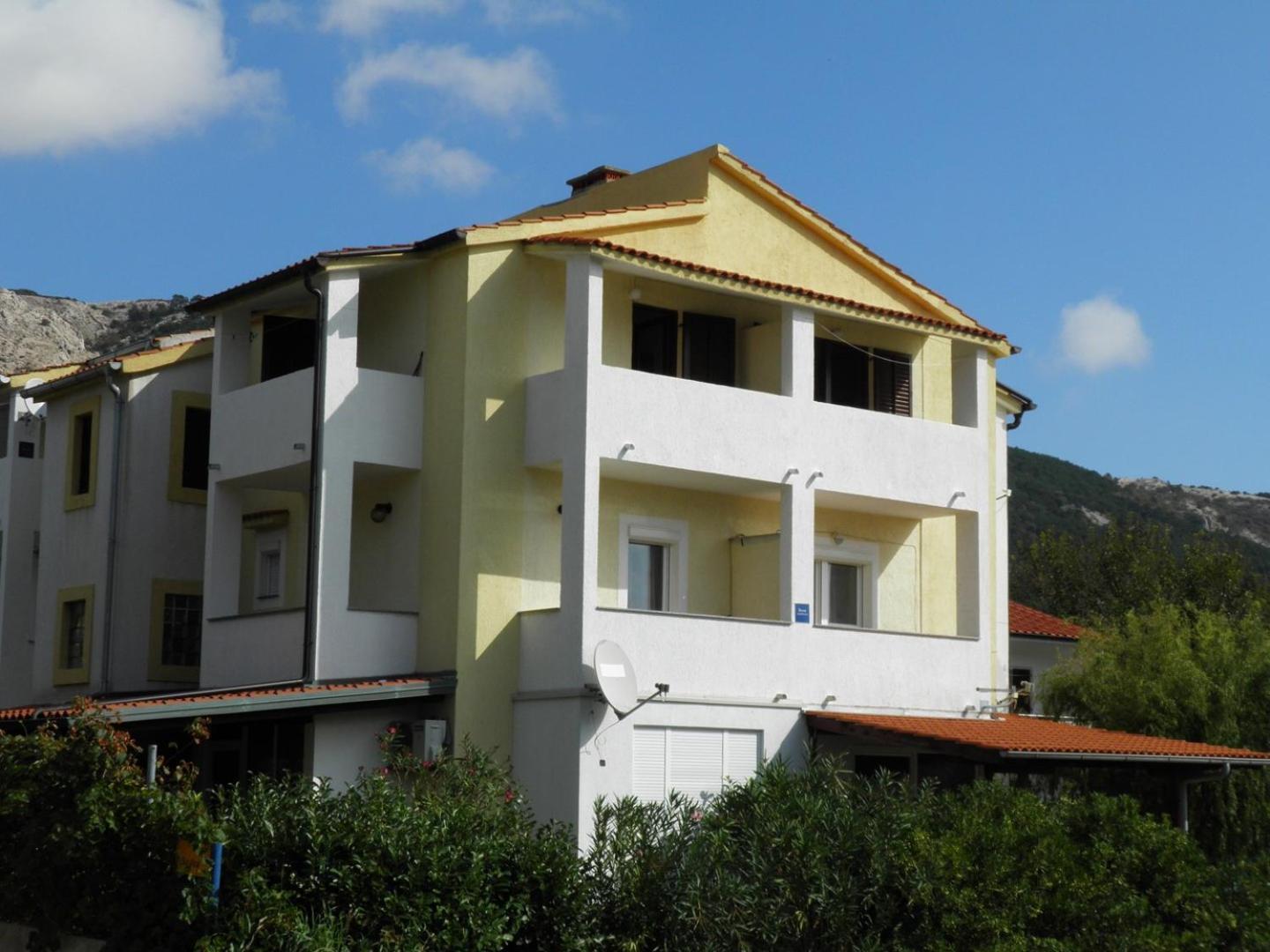 Apartments Miljenka Baška Exterior foto