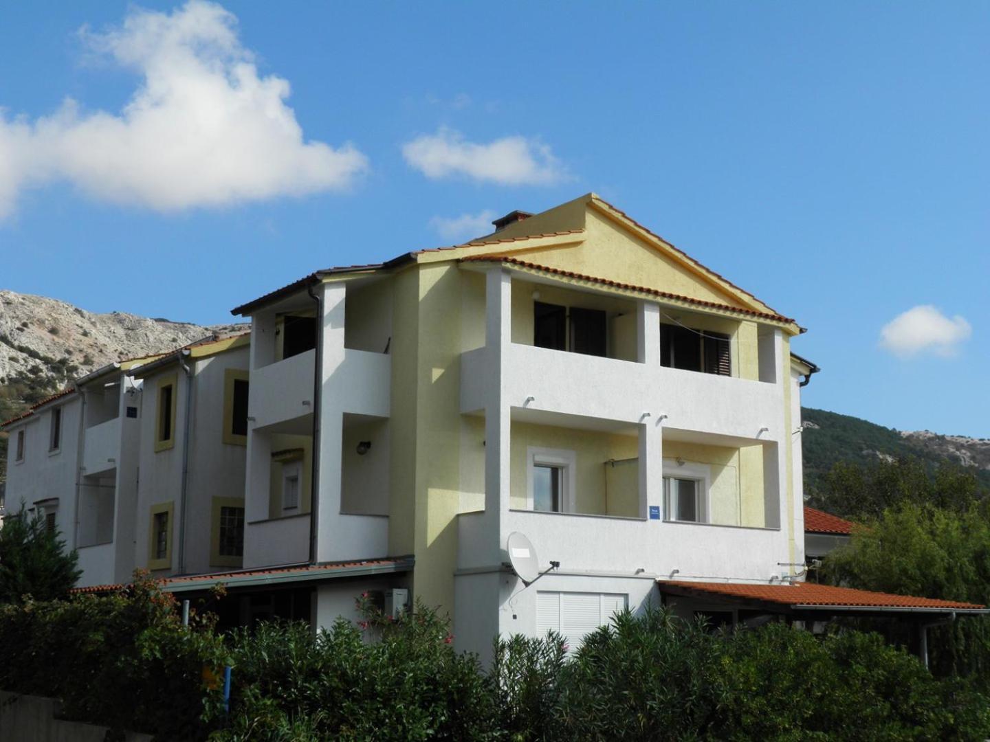 Apartments Miljenka Baška Exterior foto